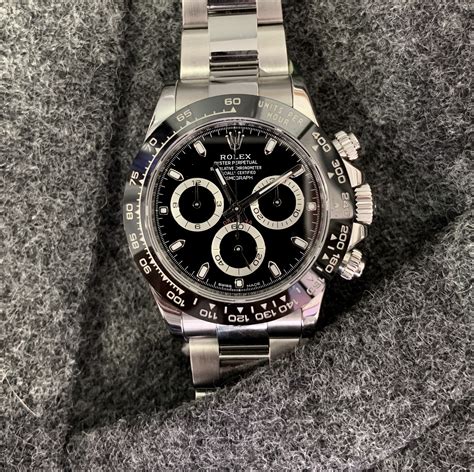 rolex daytona 116500ln bk cosmograph steel black ceramic bracelet